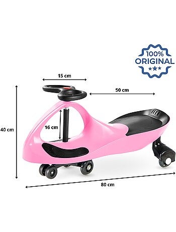TwistCar – Voiture Enfant sans Pédales à Propulsion par Volant, Véhicule Ludique dès 3 ans