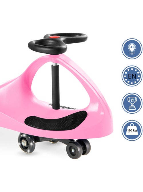 Twistcar – voiture enfant sans pédales à propulsion par volant, véhicule ludique dès 3 ans - Kiabi Twistcar – voiture enfant sans pédales à propulsion par volant, véhicule ludique dès 3 ans - Kiabi