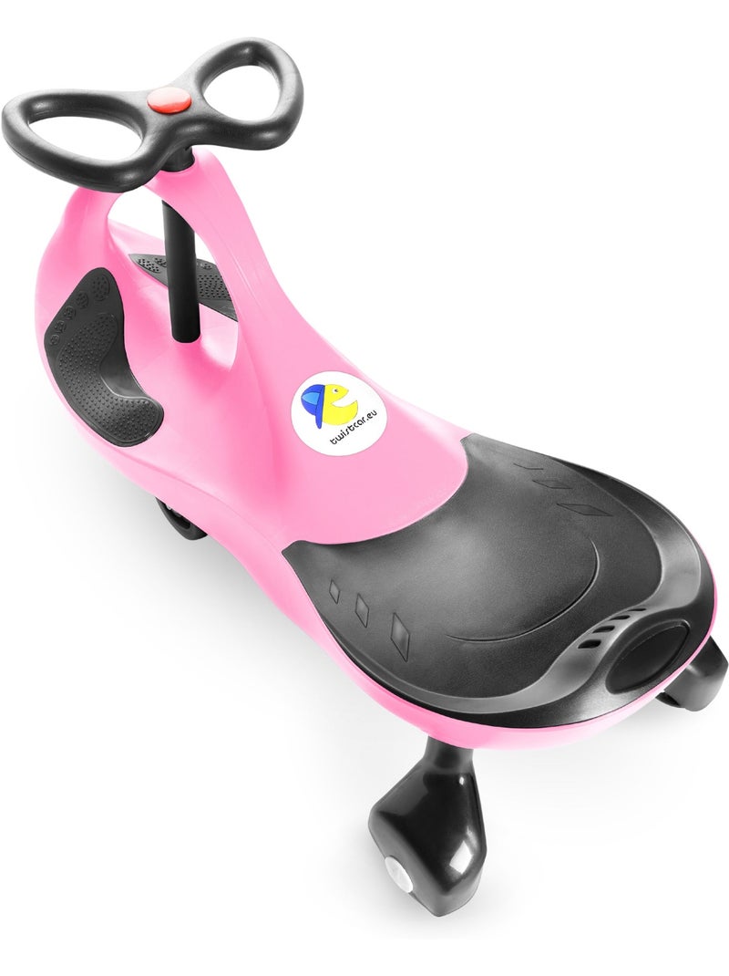 TwistCar – Voiture Enfant sans Pédales à Propulsion par Volant, Véhicule Ludique dès 3 ans Rose - Kiabi