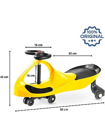 TwistCar voiture enfant sans pédales avec propulsion par volant
