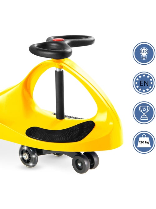 Twistcar voiture enfant sans pédales avec propulsion par volant - Kiabi Twistcar voiture enfant sans pédales avec propulsion par volant - Kiabi