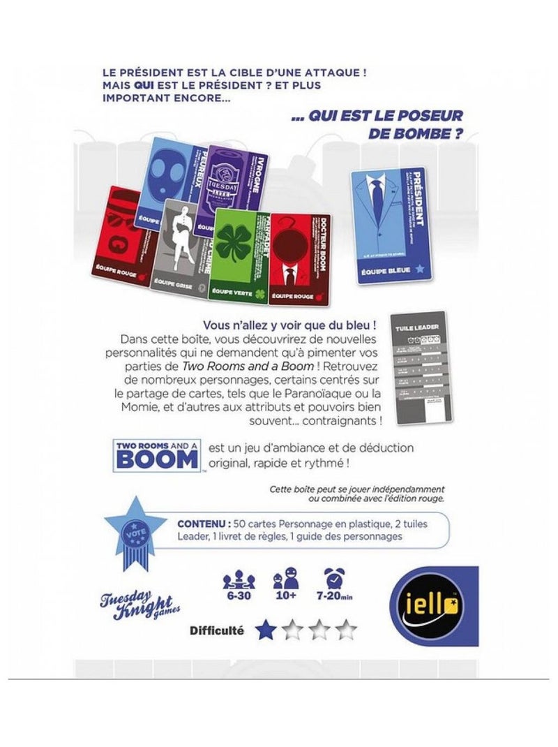 Two rooms and a boom (bleu) N/A - Kiabi