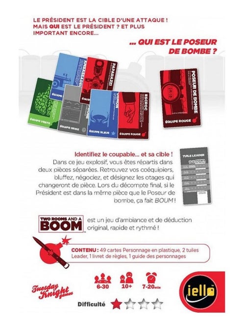 Two rooms and a boom (rouge) - Kiabi