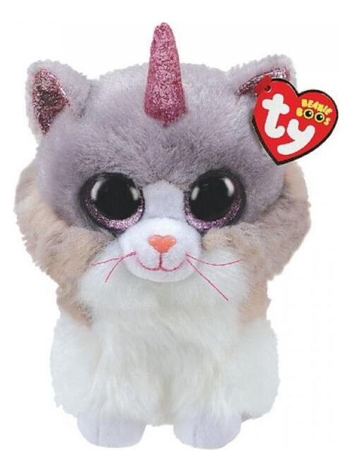 Ty Beanie Boos Medium Asher Le Chat Licorne - Kiabi