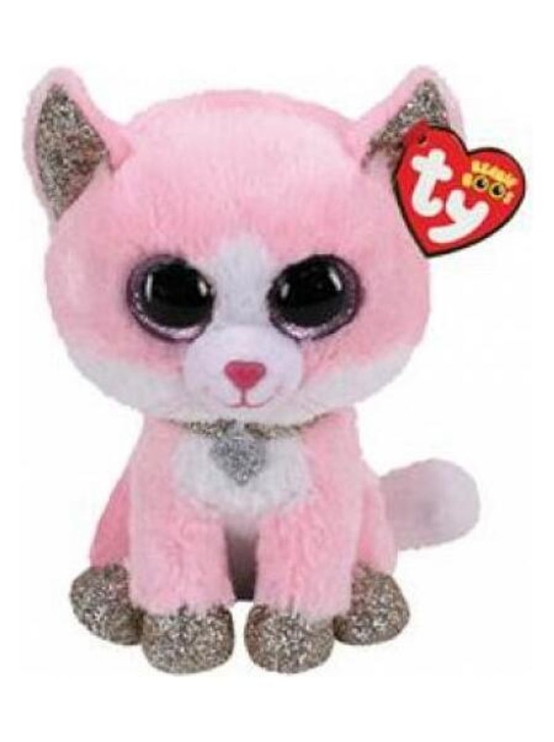 'ty' Beanie Boos Small Fiona Le Chat Rose - Kiabi