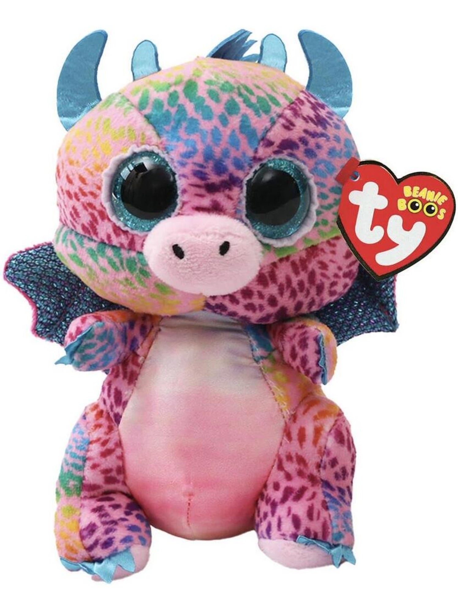 TY Peluche Flint le dragon Small Rouge Kiabi 17.99