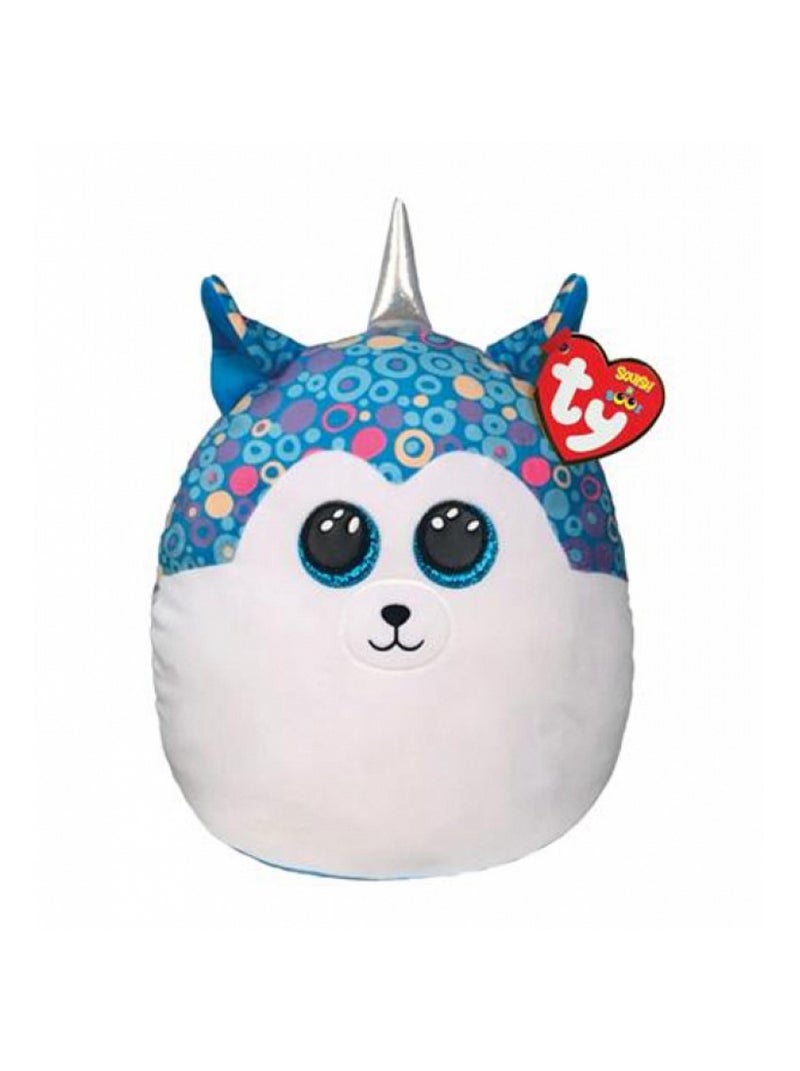 'ty' Squish A Boos Medium Helena Le Husky Bleu - Kiabi