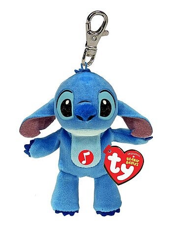 TY Stitch Disney Beanie Clip