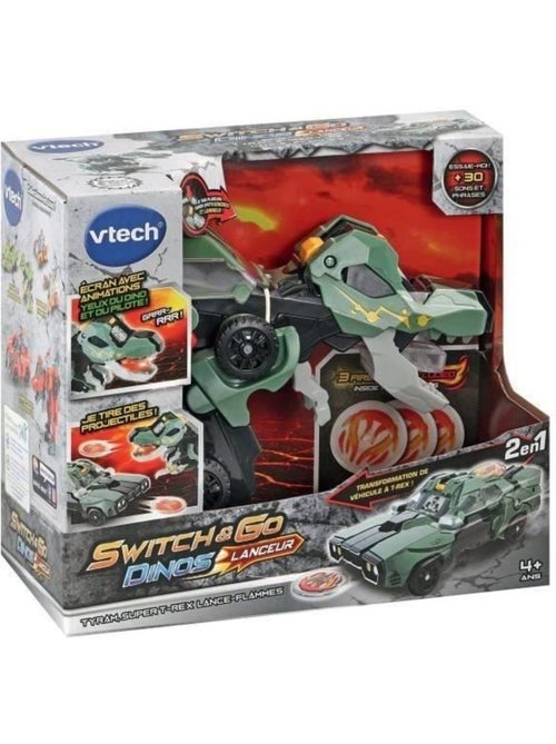 Tyram T-rex Lance Flammes - Vtech - Kiabi Tyram T-rex Lance Flammes - Vtech - Kiabi