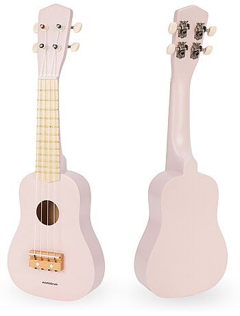 Ukulele bois enfant guitare 4 cordes 52cm jouet musical mamabrum