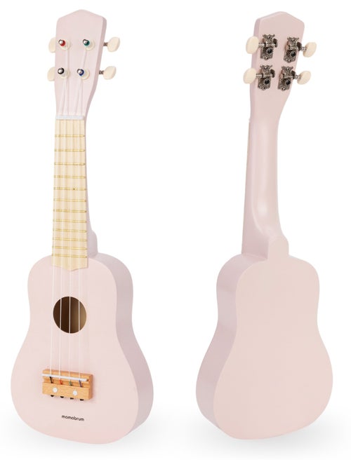 Ukulele bois enfant guitare 4 cordes 52cm jouet musical mamabrum - Kiabi