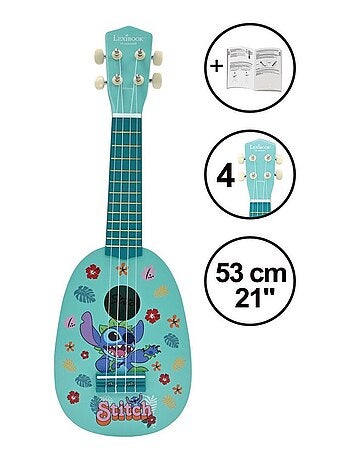 Ukulele Stitch en bois avec cordes en nylon