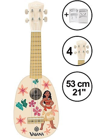 Ukulele Vaina en bois avec cordes en nylon - 53 cm
