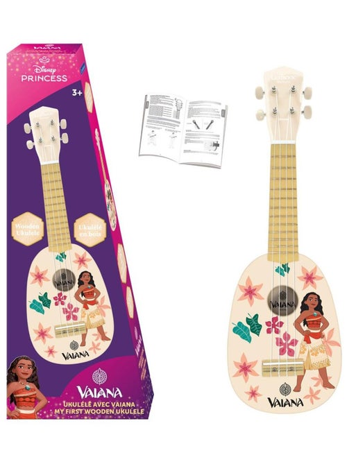 Ukulele Vaina en bois avec cordes en nylon - 53 cm - Kiabi