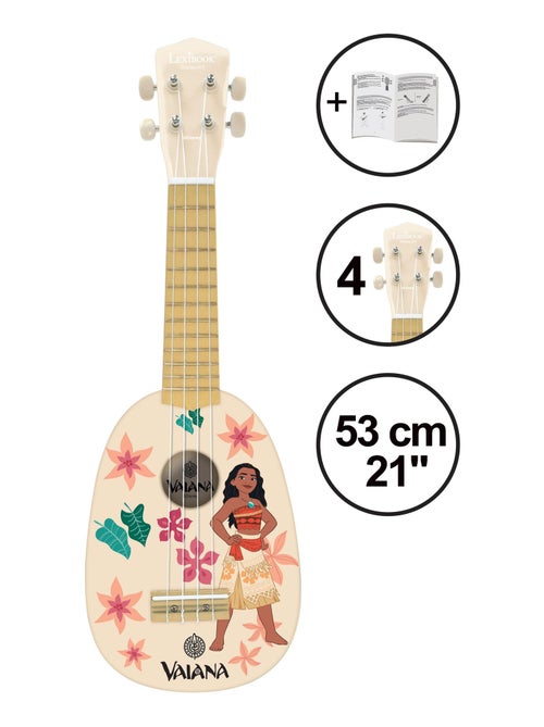 Ukulele Vaina en bois avec cordes en nylon - 53 cm - Kiabi