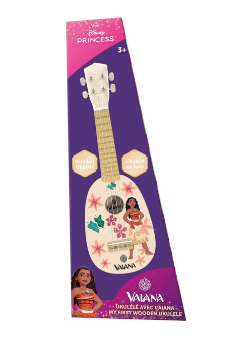 Ukulele Vaina en bois avec cordes en nylon - 53 cm - Kiabi