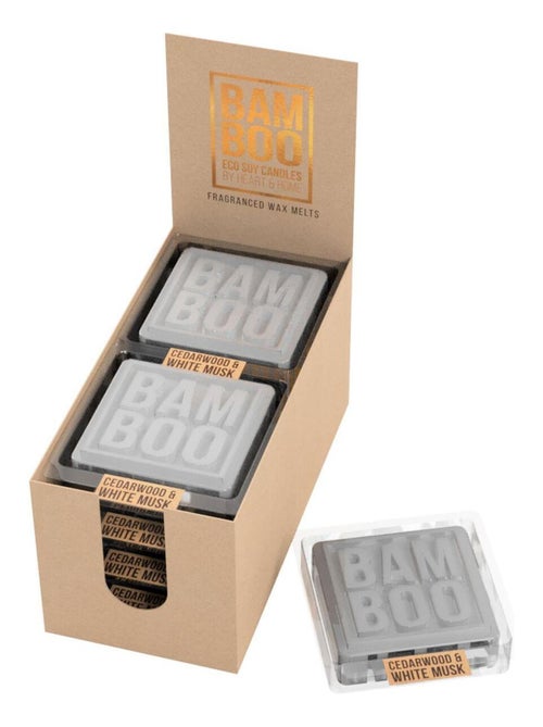 Un galet de cire éco responsable bois de cèdre heart and home - Kiabi