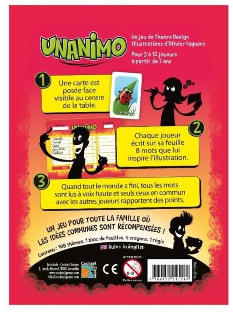 Unanimo Boîte métal Rouge - Kiabi