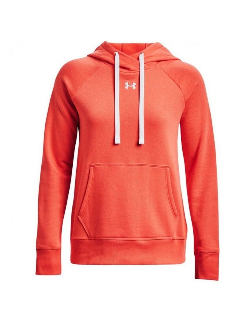 Under Armour - Sweat à capuche RIVAL HB Orange - Kiabi