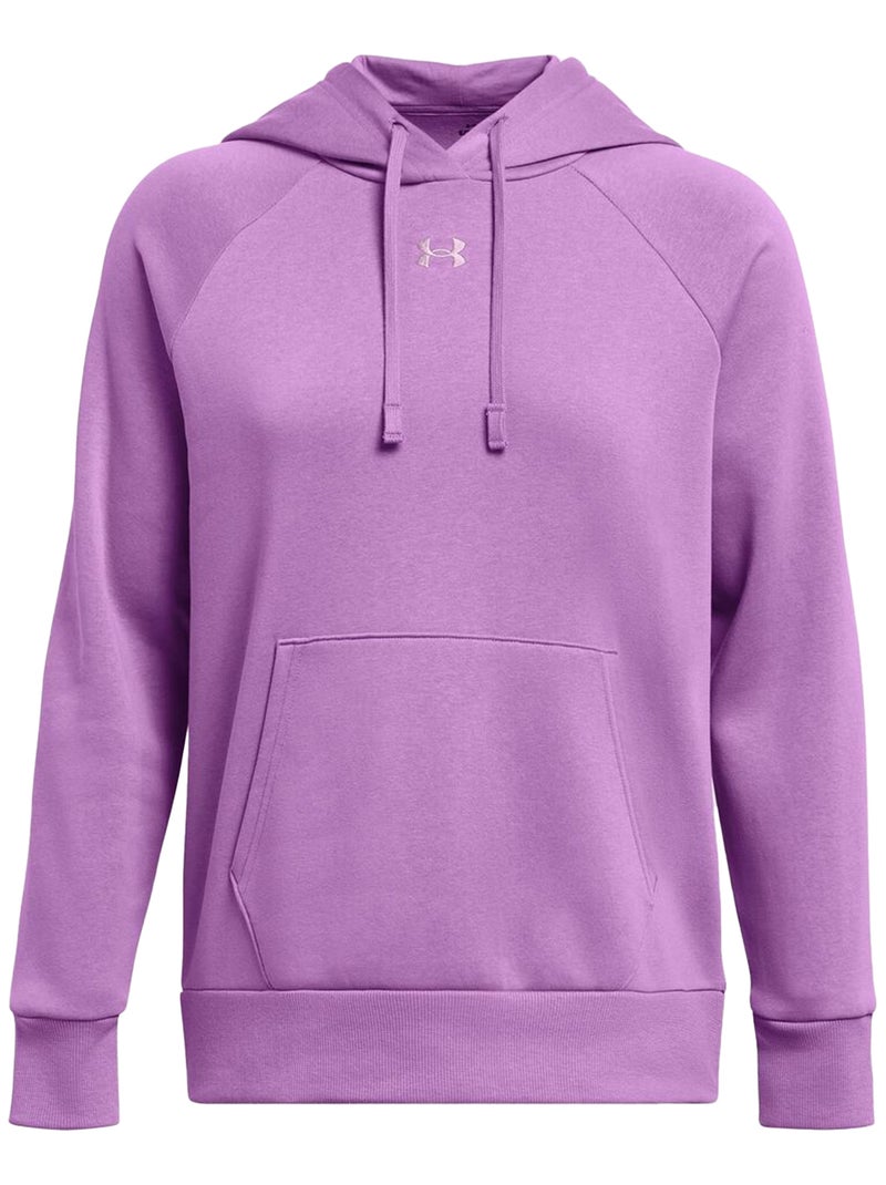 Under Armour - Sweat à capuche RIVAL Violet clair - Kiabi