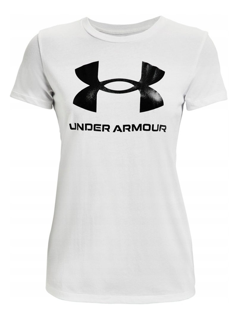 Under Armour - T-shirt LIVE SPORTSTYLE Blanc - Kiabi