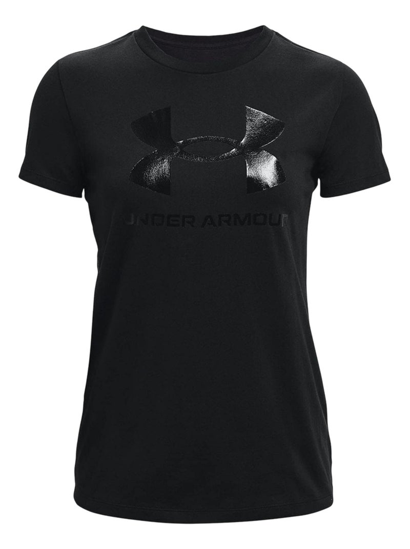 Under Armour - T-shirt LIVE SPORTSTYLE Noir - Kiabi