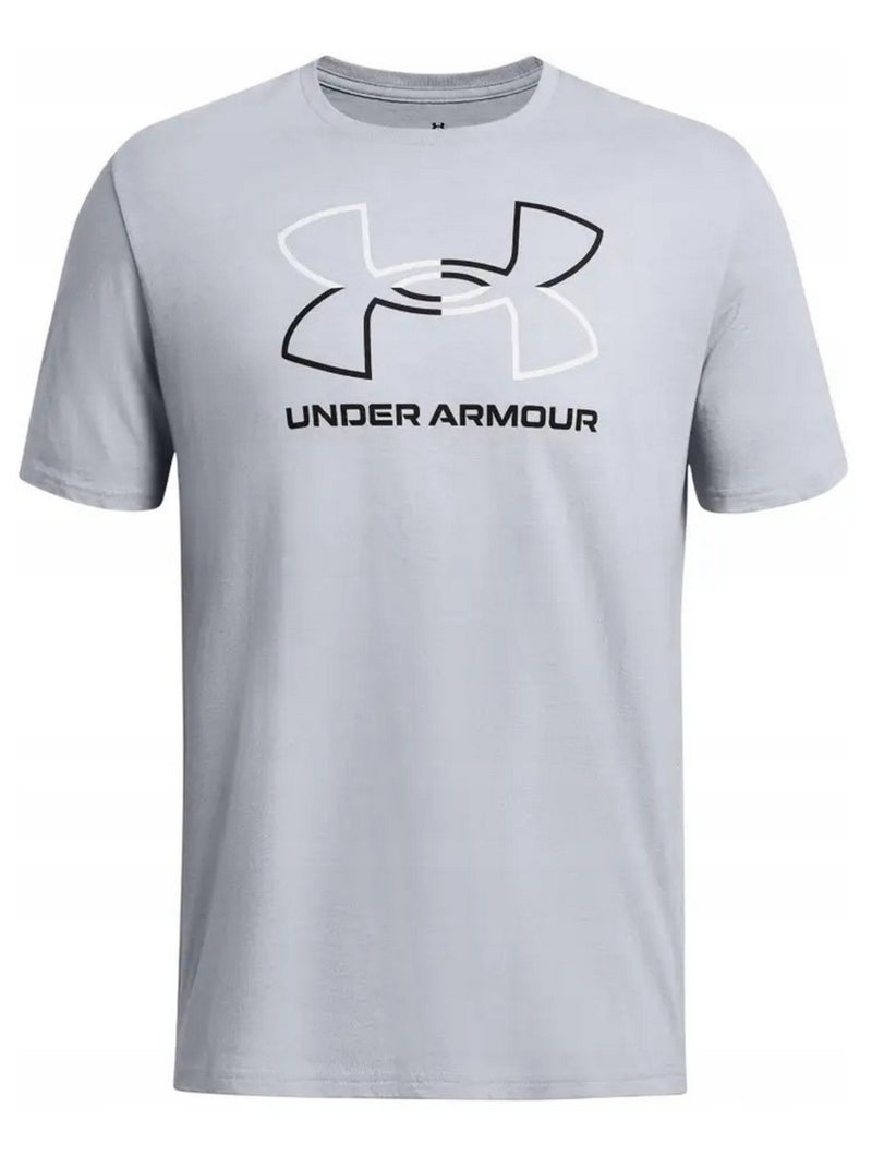 Under Armour - T-shirt manches courtes FOUNDATION Gris - Kiabi