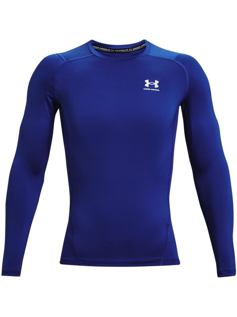 Under Armour - T-shirt manches longues Bleu - Kiabi