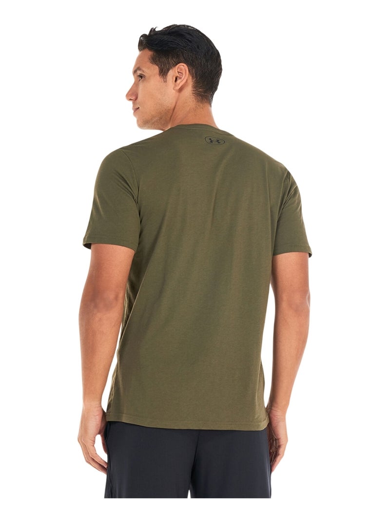 Under Armour - T-shirt motif/style logo Bleu Gris - Kiabi