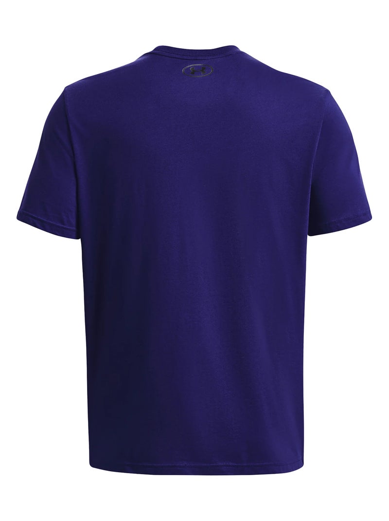 Under Armour - T-shirt motif/style logo Bleu marine - Kiabi