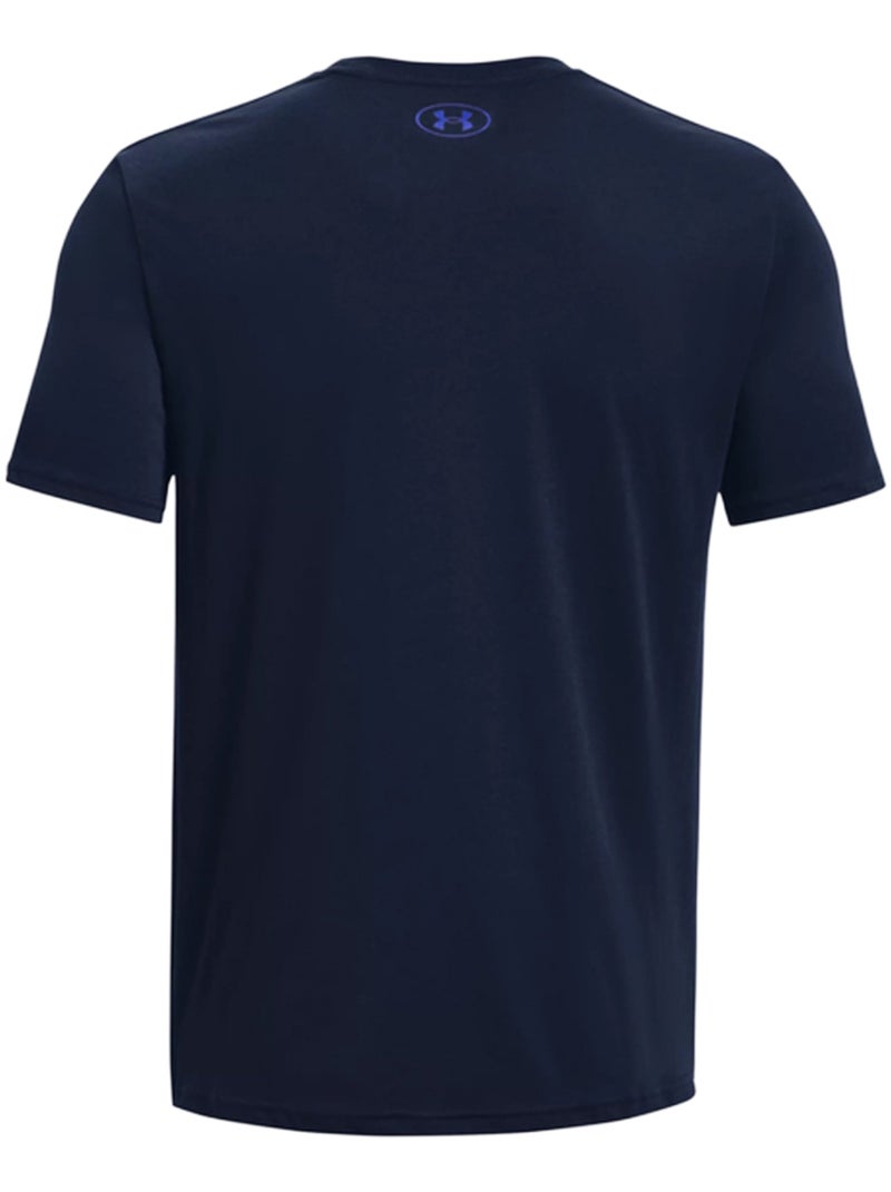 Under Armour - T-shirt motif/style logo Bleu marine - Kiabi