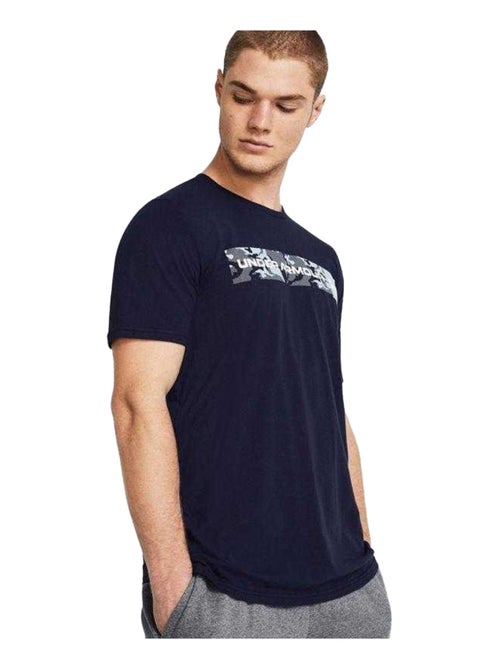 Under Armour - T-shirt style Camouflage et rayure - Kiabi