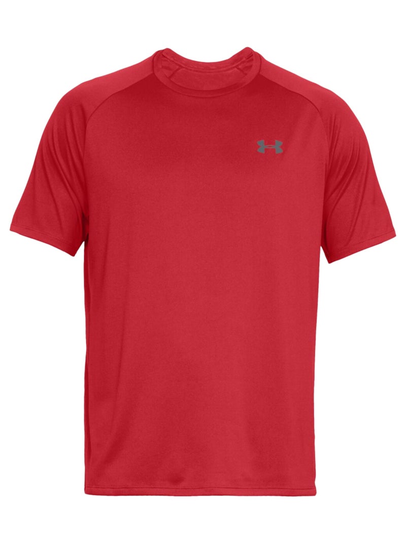 Under Armour - T-shirt TECH 2.0 Rouge - Kiabi