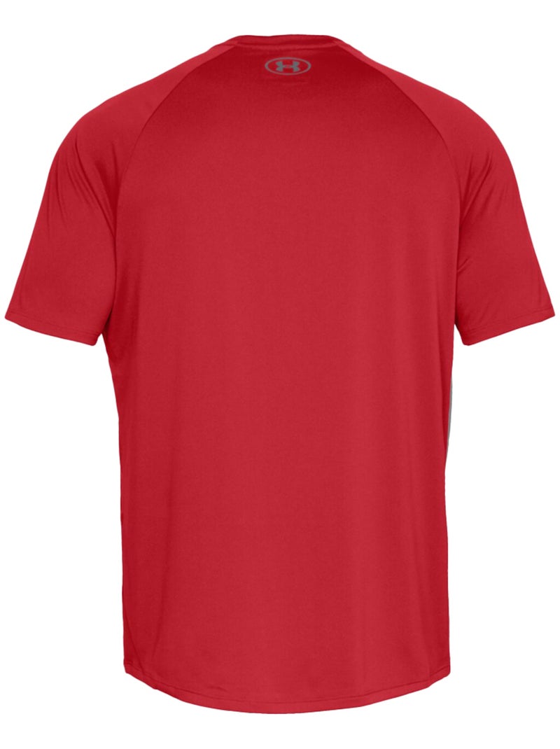 Under Armour - T-shirt TECH 2.0 Rouge - Kiabi