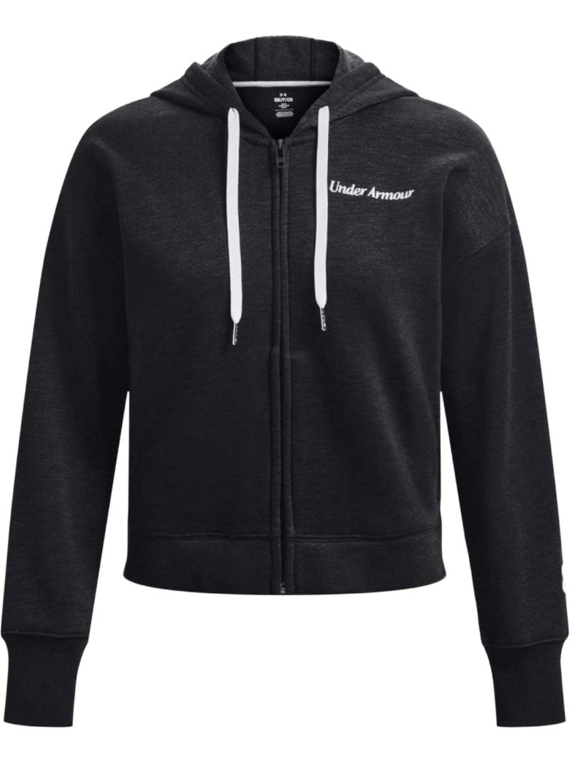 Under Armour - Veste à capuche ESSENTIAL Noir - Kiabi