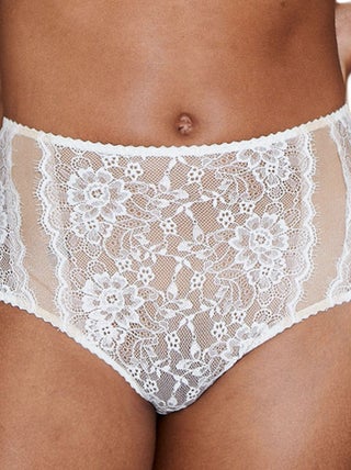 UnderProtection - Culotte hipster taille haute en dentelle éco-responsable Amy