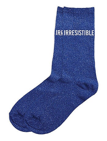Une paire de chaussettes paillettes Irrésistible