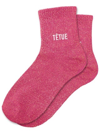 Une paire de chaussettes paillettes Têtue