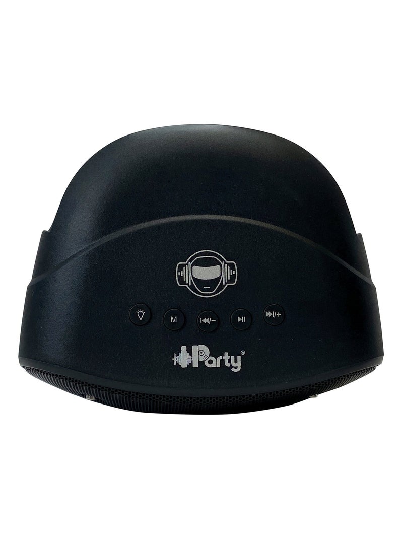 Une paire d'Enceintes Stereo Puissantes Bluetooth  iParty Noir - Kiabi