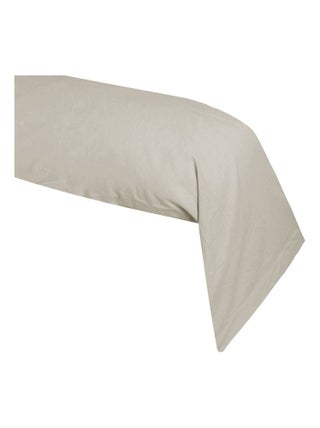 Une taie de traversin en coton  45 x 185 cm