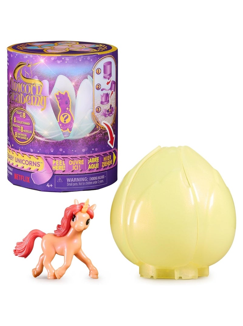 Unicorn Academy - Bébé Unicorne surprise fleur magique Multicolore - Kiabi