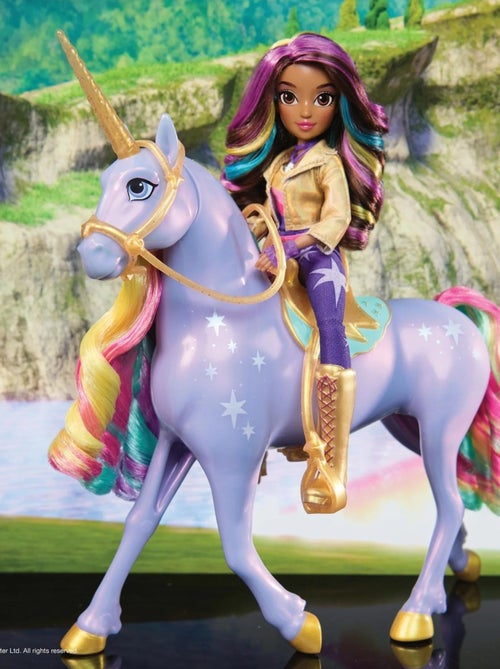 Unicorn Academy - Figurine Sophia et la magie de la lumière Wildstar - Kiabi