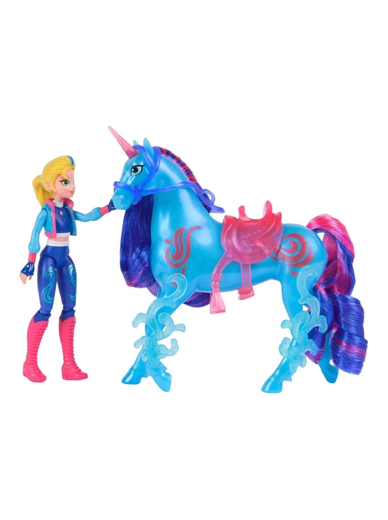 Unicorn Academy - L'ecole des licornes - Licorne River + Poupée Isabel Multicolore - Kiabi