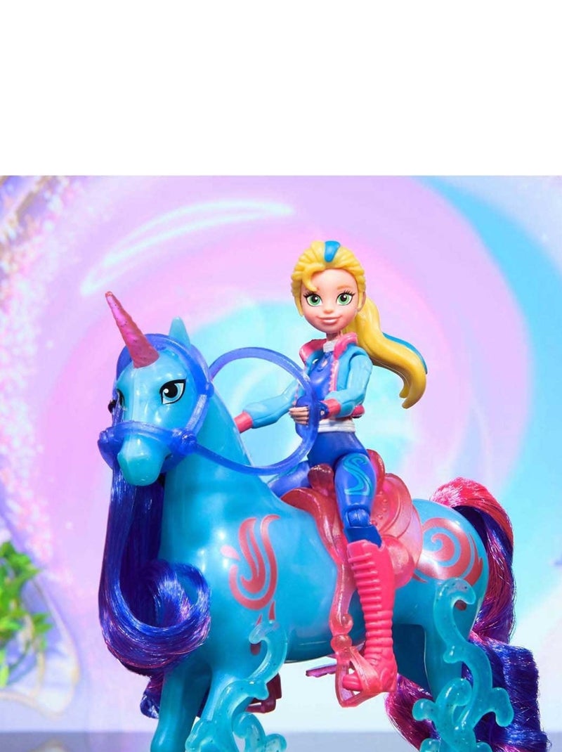 Unicorn Academy - L'ecole des licornes - Licorne River + Poupée Isabel Multicolore - Kiabi