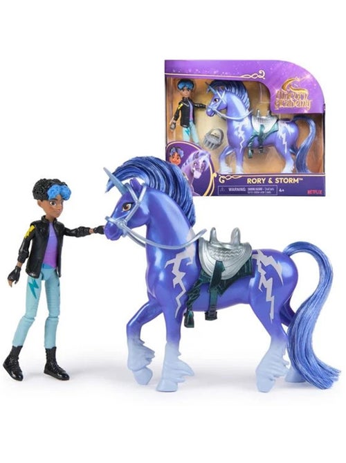Unicorn Academy - L'école des licornes - Licorne Storm + Poupée Rory - Kiabi