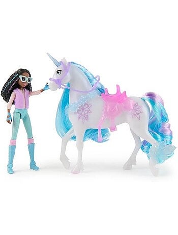 Unicorn Academy - Licorne Glacier + Poupée Layla