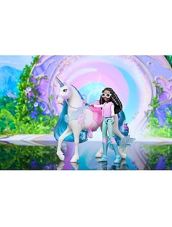 Unicorn Academy - Licorne Glacier + Poupée Layla