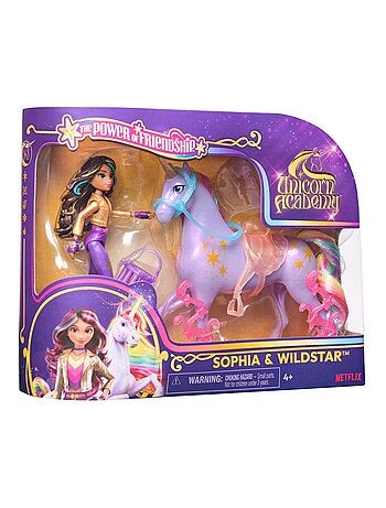 Unicorn Academy - Licorne Wildstar + Poupée Sophia
