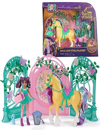 Unicorn Academy L'Ecole des Licornes Écurie Ava Et Leaf