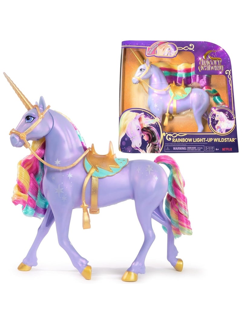 Unicorn Academy Licorne Interactive avec son et lumière Wildstar Multicolore - Kiabi